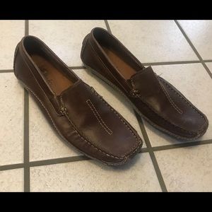 Clarks Leather Driving Loafers
